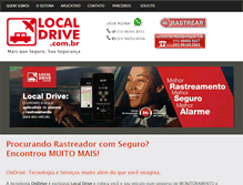 Tablet Screenshot of localdrive.com.br